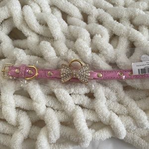 Girl dog collar